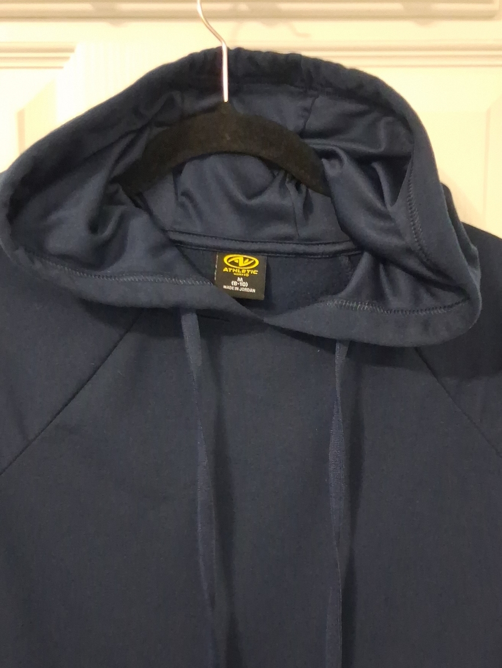 Athletic Works Hooded Lightweight Pullover  With Drawstrings, Size M